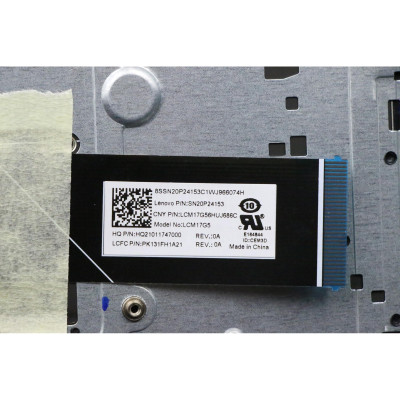 By Lenovo V155-15API 5CB0U42611 серая французская FR клавиатура Palmrest at pcspare.com — Global Laptop Parts Center