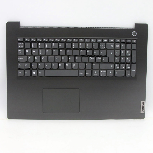 By Lenovo V17- IIL cinza Norueguês teclado suporte de palma at pcspare.com — Global Laptop Parts Center
