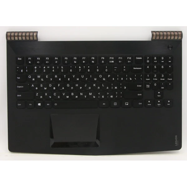 By Lenovo Y520-15IKBN 5CB0V07023 abu-abu backlit Russian RU keyboard palmrest at pcspare.com — Global Laptop Parts Center