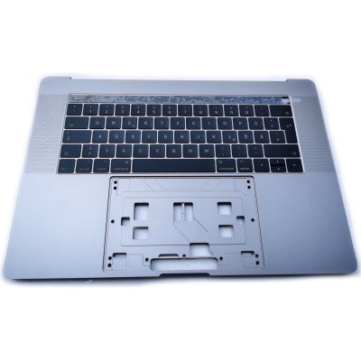 By Apple MacBook Pro A1707 15" 2016 2017, backlit Germany DE keyboard palmrest Space Gray at pcspare.com — Global Laptop Parts Center