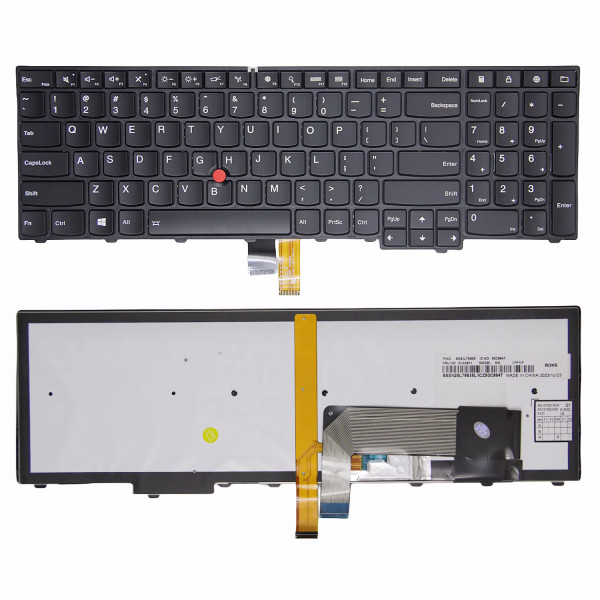 By Lenovo thinkpad E540 E531 T540 T550 T560 L540 L570 W540 W550 W541 with trackpoint backlit US keyboard OEM at pcspare.com — Global Laptop Parts Center