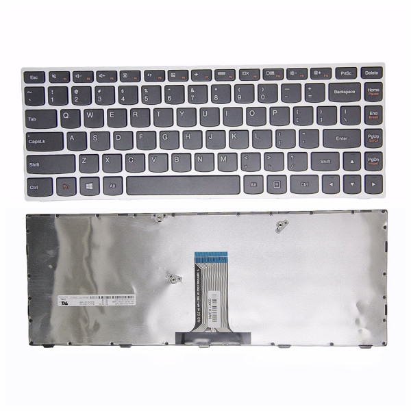 By Lenovo G40-70 Z40-30 N40-70 G40-30 Z40-70 G40-80 FLEX 2-14 argent Clavier américain original at pcspare.com — Global Laptop Parts Center
