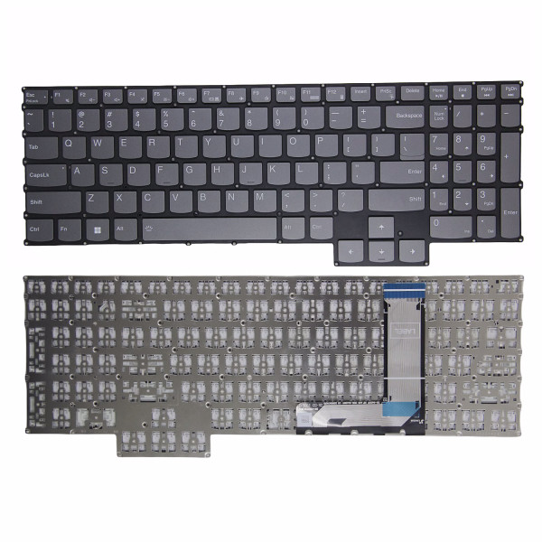 By Lenovo Legion S7-16ARHA7, S7-16IAH7, серая клавиатура США at pcspare.com — Global Laptop Parts Center