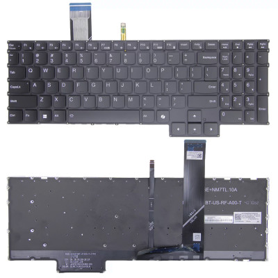 Lenovo Legion 5 15IRX9 15APH9, Legion pro 5 16IRX9, Legion pro 7 16IRX9H, tastiera americana retroilluminata nera AI