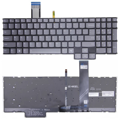 Lenovo Legion 5 15IRX9 15APH9, Legion pro 5 16IRX9, Legion pro 7 16IRX9H, gris rétroéclairé clavier américain AI