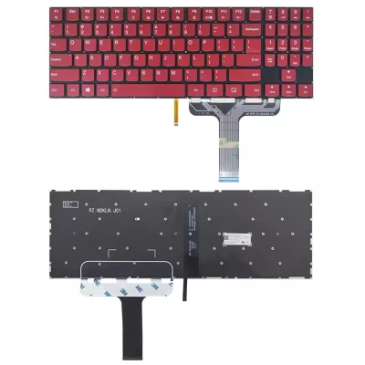Lenovo Legion Y520 - 15IKB Y720- 15IKB R720- 15IKB piros háttérvilágítással USA billentyűzet