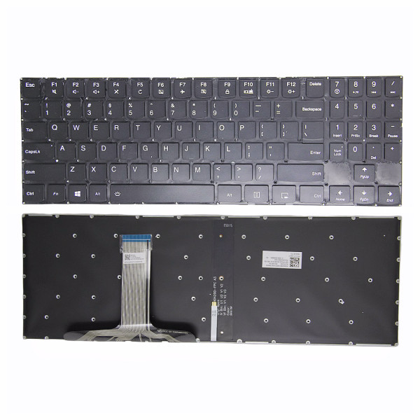 By Lenovo Legion Y520-15IKB Y720-15IKB R720-15IKB white word backlit OEM US keyboard at pcspare.com — Global Laptop Parts Center