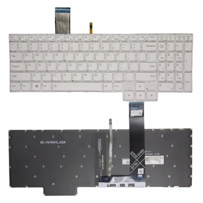 Lenovo Legion 5 Pro-16ACH6, Pro-16ACH6H, Pro-16ITH6, Pro-16ITH6H, λευκό πληκτρολόγιο με ανάποδη ράχη