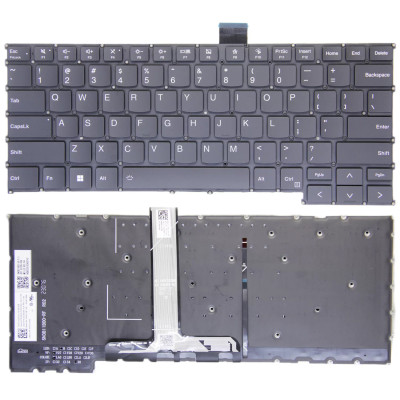 by Lenovo Thinkbook 14 G6 IRL ABP, X5-14 IRL IRP, 2023 hintergrundbeleuchtete US-Tastatur schwarz on pcspare.com - Global Laptop Parts Center