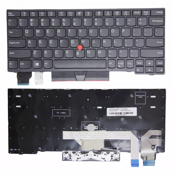 By Lenovo Thinkpad X280 A285 X390 X395, X13 Gen 1, L13 Gen 1 Gen 2, L13 yoga Gen 1 اسود إطار مع نقطة US keyboard OEM at pcspare.com — Global Laptop Parts Center