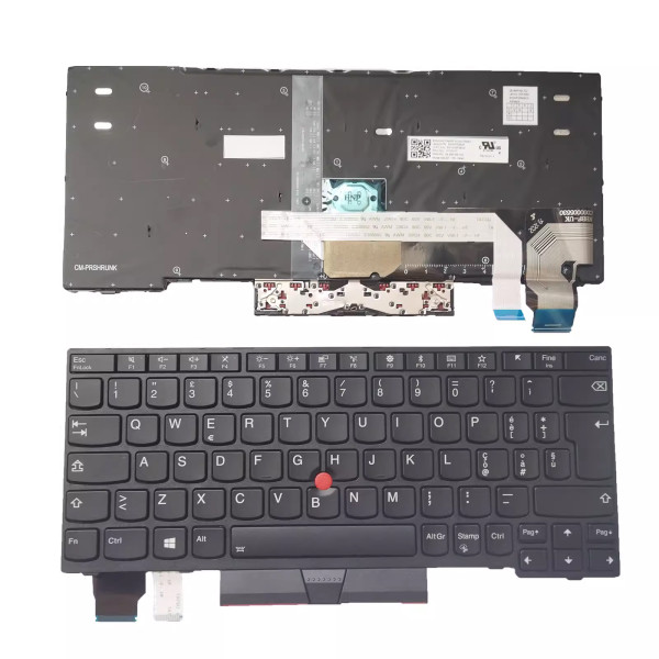 By Lenovo Thinkpad X280 A285 X395 X390 backlit Italian IT keyboard at pcspare.com — Global Laptop Parts Center