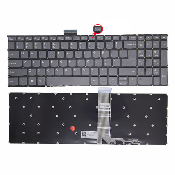 By Lenovo XIAOXIN 16 IRL8 ABR8 IAH8 Slim 5 16 15P IMH grigio F10 chiamare tastiera US at pcspare.com — Global Laptop Parts Center