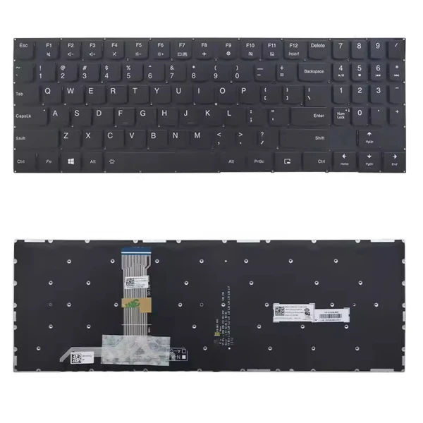 By Lenovo Y530 Y730 fekete háttérvilágítással USA billentyűzet at pcspare.com — Global Laptop Parts Center