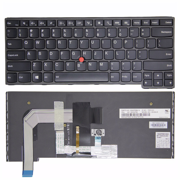 By Lenovo yoga 14 S3 P40 Backlight US-Tastatur Original at pcspare.com — Global Laptop Parts Center