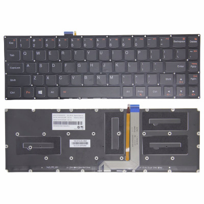 Lenovo yoga 3 Pro PRO13 1370 Yoga3Pro retroiluminado teclado EUA