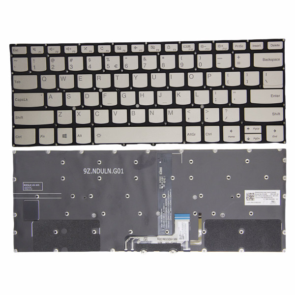 By Lenovo yoga 930-13IKB C930-13IKB yoga 7 Pro-13IKB gold backlit US keyboard at pcspare.com — Global Laptop Parts Center