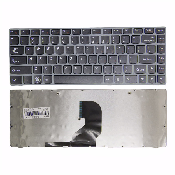 By Lenovo Z460 Z465 Graurahmen US-Tastatur OEM at pcspare.com — Global Laptop Parts Center