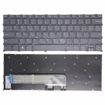 Lenovo yoga Slim 7 Pro-14ACH5, yoga Slim 7 Pro-14ARH5, yoga Slim 7 Pro-14IHU5, yoga Slim 7 Pro-14ITL5, F10 chamar teclado americano preto