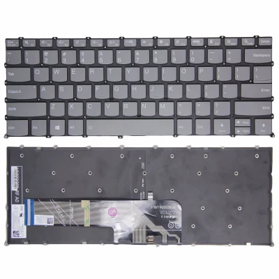 by Lenovo xiaoxin Pro 14 IAH5R, Air 14 plus 2021 ARH7 IAL7, F10 slēdzenes pelēks atpakaļskata ASV tastatūra on pcspare.com - Global Laptop Parts Center