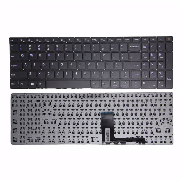 By Lenovo ideapad V110-15AST V110-15IAP V110-15IKB V110-15ISK power US keyboard original at pcspare.com — Global Laptop Parts Center