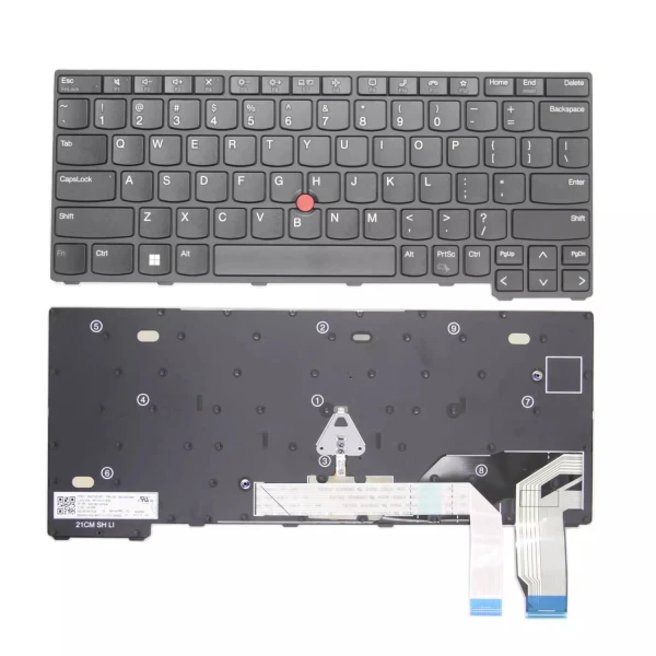 By Lenovo thinkpad X13 Gen 2, S2 Gen 7 US toetsenbord origineel at pcspare.com — Global Laptop Parts Center