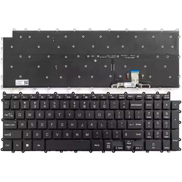 By LG Gram 17Z90P, 17Z90PE, 17Z90P-G, 17Z90P-K, 17Z90P-N, 17Z95P, backlit US keyboard at pcspare.com — Global Laptop Parts Center