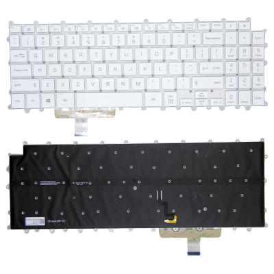 by LG gram 15Z90P, 15Z95P, 16Z90P, 16Z90PF, 16Z95P, white backlit US keyboard on pcspare.com - Global Laptop Parts Center