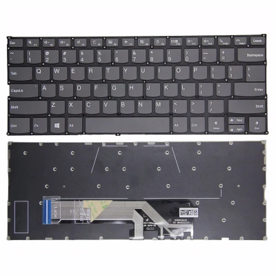 Lenovo C740-14IML, C340-14API, C340-14IML, C340- 14IWL, abu-abu memanggil US keyboard asli
