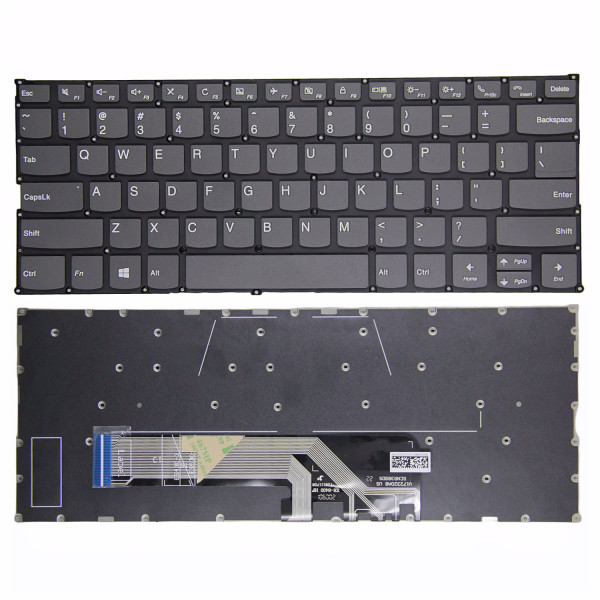 By Lenovo yoga 730-13IKB 730-13IWL 730-15IKB 730-15IWL серый вызов US клавиатура оригинал at pcspare.com — Global Laptop Parts Center