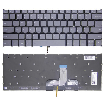 by Lenovo IdeaPad 1 14ALC7 14AMN7 14IAU7 14IGL7, серая клавиатура США on pcspare.com - Global Laptop Parts Center