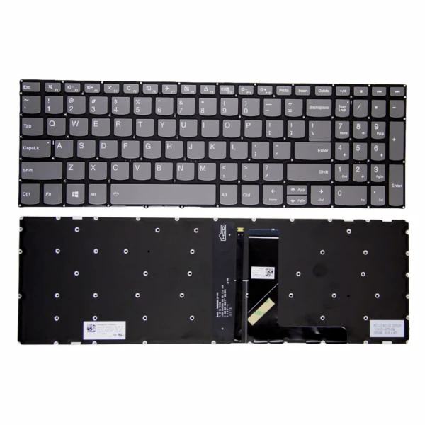 By Lenovo IdeaPad V130-15IGM V130-15IKB, V330-15IKB V330-15ISK ātra atpakaļskata ASV tastatūra at pcspare.com — Global Laptop Parts Center