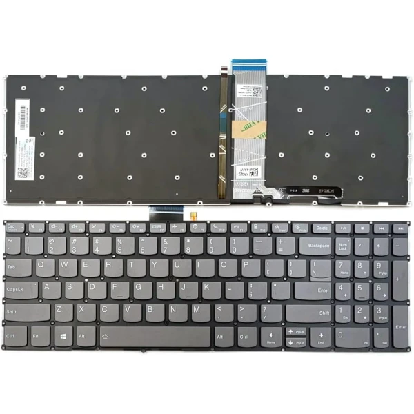 By Lenovo V15 G2- ALC G2-ITL G2 IJL, V15 G3 IAP ABA, V15 G4 ABP AMN IAH IRIN IRU, šedá podsvícená F10 volat klávesnici at pcspare.com — Global Laptop Parts Center