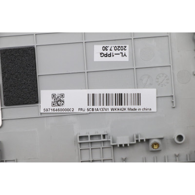 By Lenovo IdeaPad 5 14ARE05 5CB1A13741 Paume de clavier Norvégien NE rétroéclairée blanche grise at pcspare.com — Global Laptop Parts Center