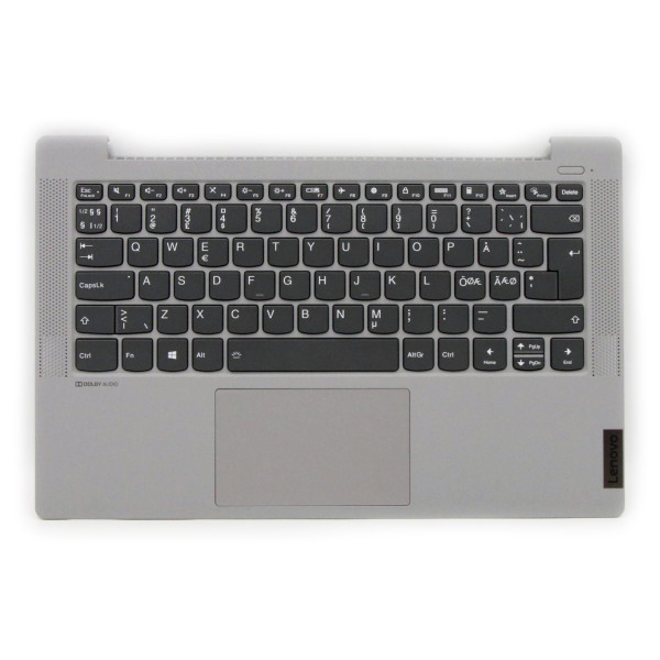 By Lenovo IdeaPad 5 14IIL05 5CB0Y88673 Cinzas brancas retroiluminadas Noruegueses NE teclado palmrest at pcspare.com — Global Laptop Parts Center