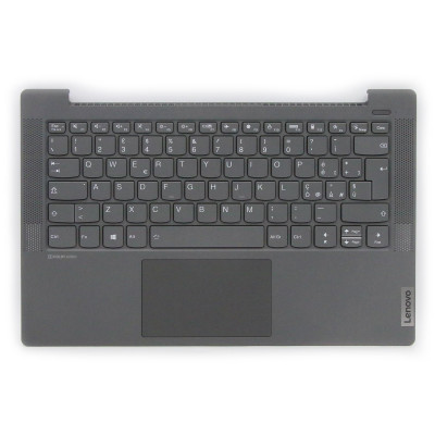 Lenovo IdeaPad 5 14IIL05 5CB0Y88896 Gray backlit Italian IT keyboard palmrest