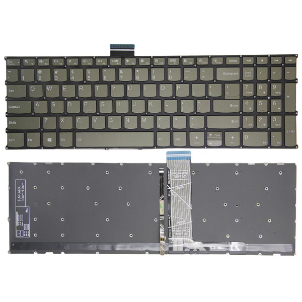 By Lenovo IdeaPad 5-15iil05 5-15are05 5-15itl05 5-15alc05 F10 Sperre grün hintergrundbeleuchtete US-Tastatur at pcspare.com — Global Laptop Parts Center
