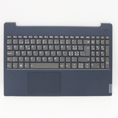 Lenovo IdeaPad S340-15API S340-15IIL gray backlit Swiss SW keyboard palmrest