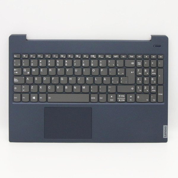 By Lenovo IdeaPad S340-15IIL azul retroiluminado Latin LA teclado palmrest at pcspare.com — Global Laptop Parts Center