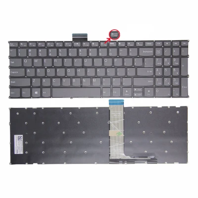 Lenovo IdeaPad Flex 5-15ALC05 5-15IIL05 5-15ITL05 šedá F10 zámek US klávesnice