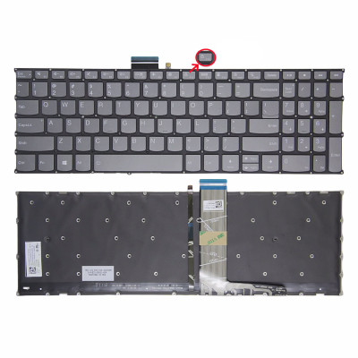 by Lenovo IdeaPad 3-15ADA6, 3-15ALC6, 3-15ITL6, 3-15ABA7, 3-15IAU7, teclado de bloqueio de F10 cinzento retroiluminado on pcspare.com - Global Laptop Parts Center