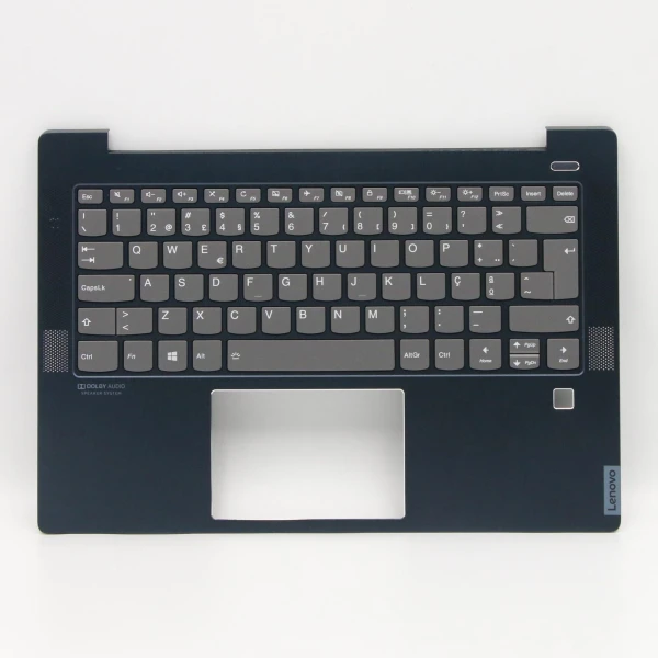 By Lenovo Ideapad S540-14API Teclado albastru backlitt Portughez PO claviatură palmrest at pcspare.com — Global Laptop Parts Center