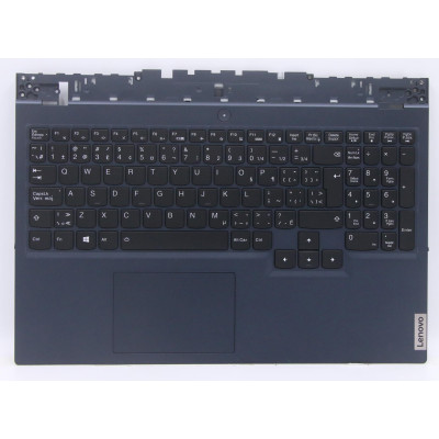 Lenovo Legion 5 15ACH6 5CB1C93066 blue backlit Canadian French CF keyboard palmrest