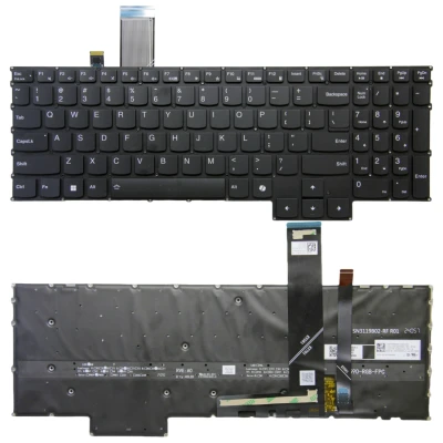 by Lenovo Legion 5 Pro 16ARH7 16ARH7H 16IAH7 16IH7H, đen RGB backlite US on pcspare.com - Global Laptop Parts Center