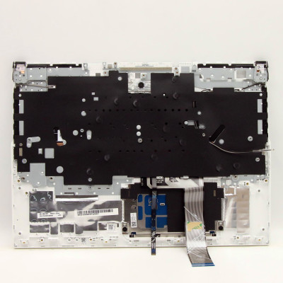 By Lenovo Legion 5 Pro 16ITH6H 5CB1D05438 white backlit Norwegian NE NR keyboard palmrest at pcspare.com — Global Laptop Parts Center