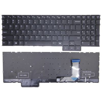 by Lenovo Legion Slim 5 16IRH8, Legion Slim 5 16APH8, Legion Slim 5 16AHP9, Legion Slim 5 16AHP9, schwarze hintergrundbeleuchtete US-Tastatur AI on pcspare.com - Global Laptop Parts Center