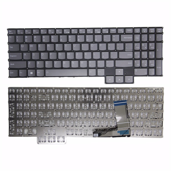By Lenovo Legion 7 16IRX9 - Tipo 83FD, tastiera americana grigia at pcspare.com — Global Laptop Parts Center