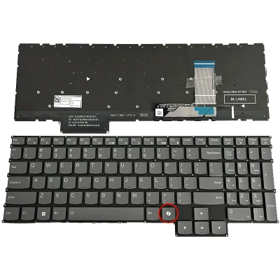 Lenovo Y7000P IRH8, R7000P APH8, R7000 AHP9, ARP9, 2023 2024 backlit US papan tik AI