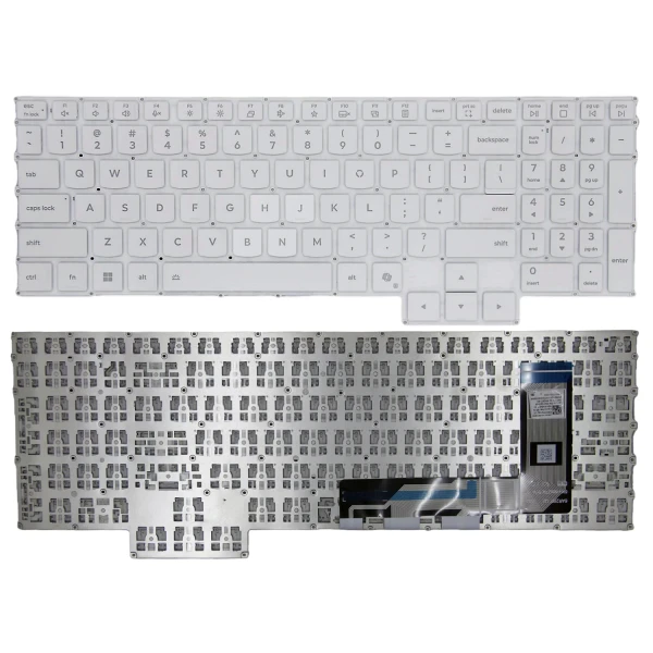 By Lenovo Legion Pro 7 16ADR10H - Tip 83RV tastatură albă din SUA AI at pcspare.com — Global Laptop Parts Center