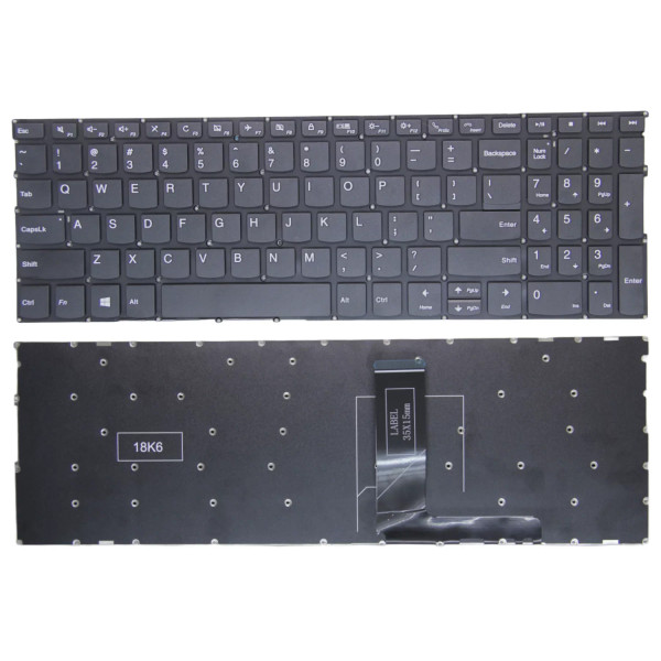 By Lenovo yoga C740-15IML, C940-15IRH, S740-15IRH, yoga 9 15IMH5, black US keyboard call original at pcspare.com — Global Laptop Parts Center