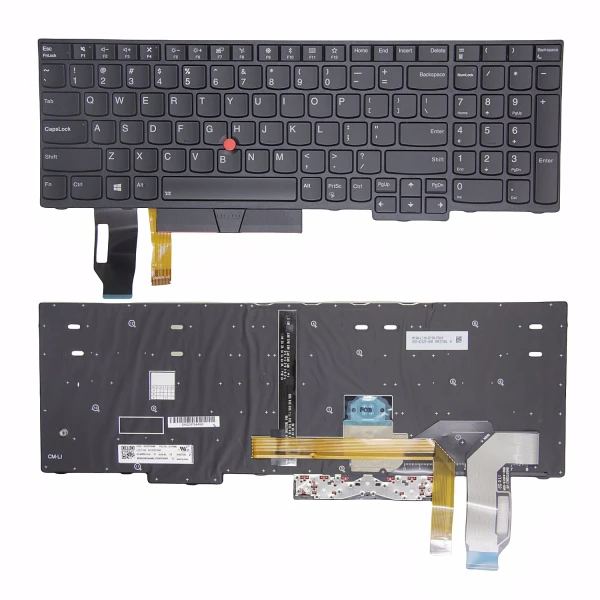 By Lenovo ThinkPad P72, P73 đen backlite secondd bàn phím U.S. at pcspare.com — Global Laptop Parts Center
